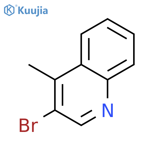 3-Bromo-4-methylquinoline structure