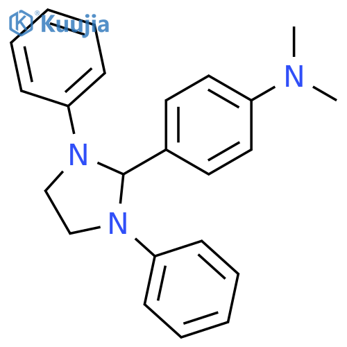 Benzenamine, 4-(1,3-diphenyl-2-imidazolidinyl)-N,N-dimethyl- structure