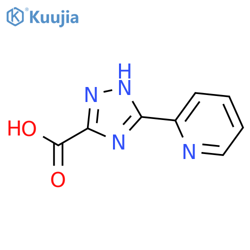 1H-1,2,4-Triazole-3-carboxylic acid, 5-(2-pyridinyl)- structure