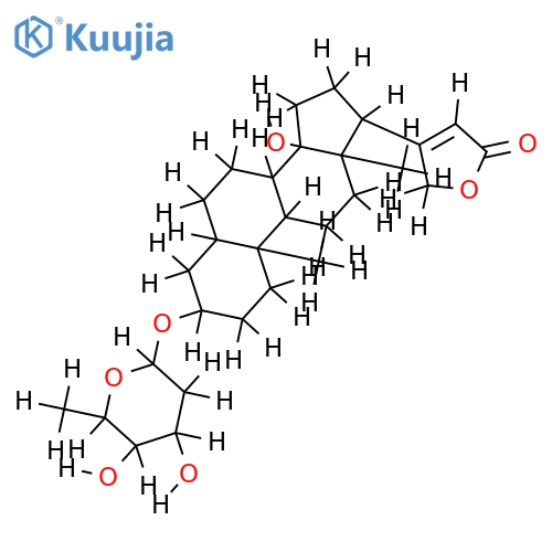 Uzarigenin-digitoxosid structure