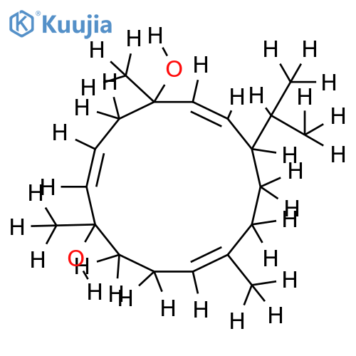 alpha-3,8,13-Duvatrien-1,5-diol structure