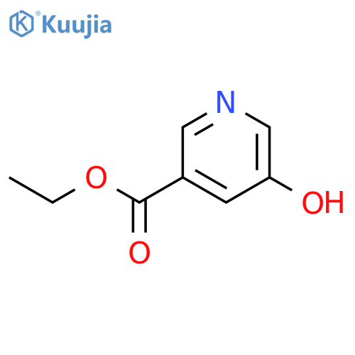 Ethyl 5-hydroxynicotinate structure