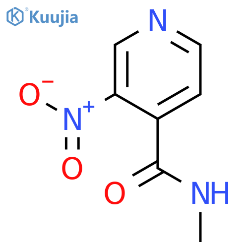 4-PYRIDINECARBOXAMIDE, N-METHYL-3-NITRO- structure