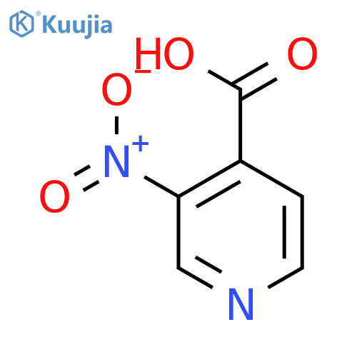 3-nitropyridine-4-carboxylic acid structure