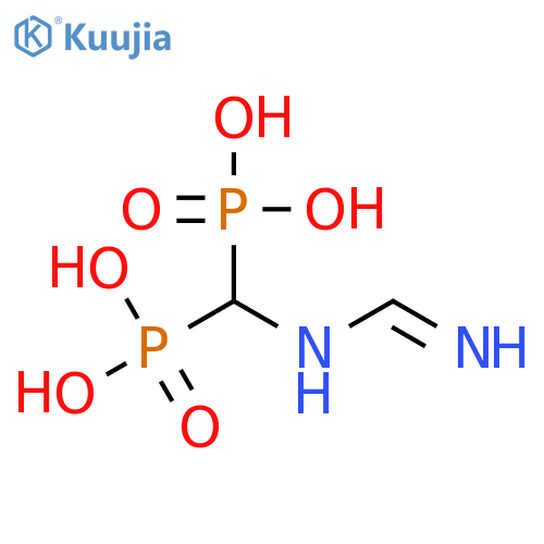 Phosphonic acid, [[(iminomethyl)amino]methylene]bis- structure