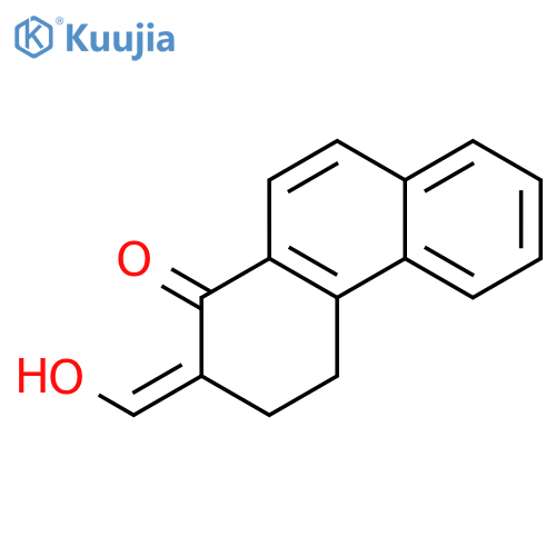 1(2H)-Phenanthrenone,3,4-dihydro-2-(hydroxymethylene)- structure