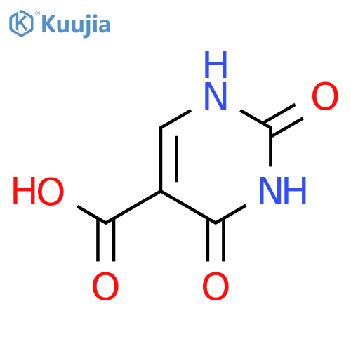 Uracil 5-carboxylic acid structure