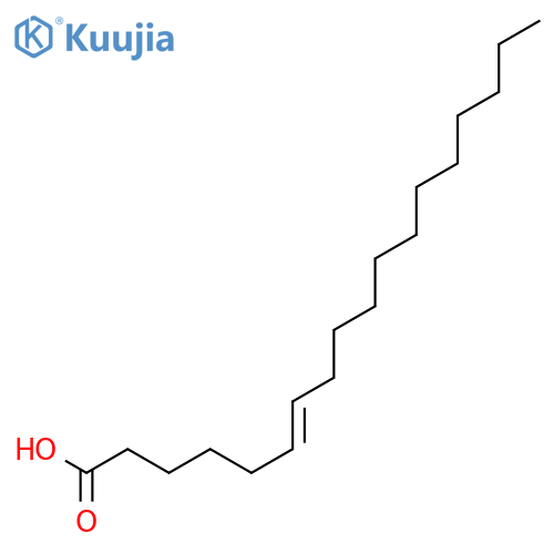 (6E)-6-Octadecenoic Acid structure