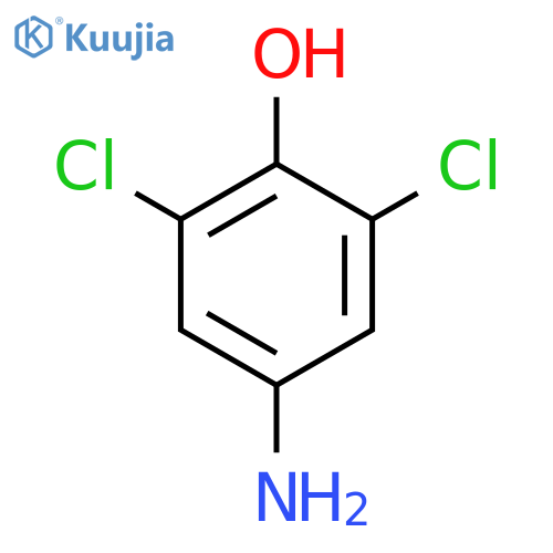 4-amino-2,6-dichloro-phenol structure
