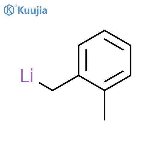 Lithium, [(2-methylphenyl)methyl]- structure