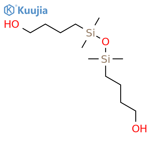 1,3-Bis(4-hydroxybutyl)tetramethyldisiloxane structure