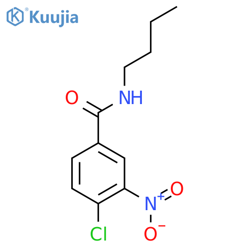 N-Butyl-4-chloro-3-nitrobenzamide structure