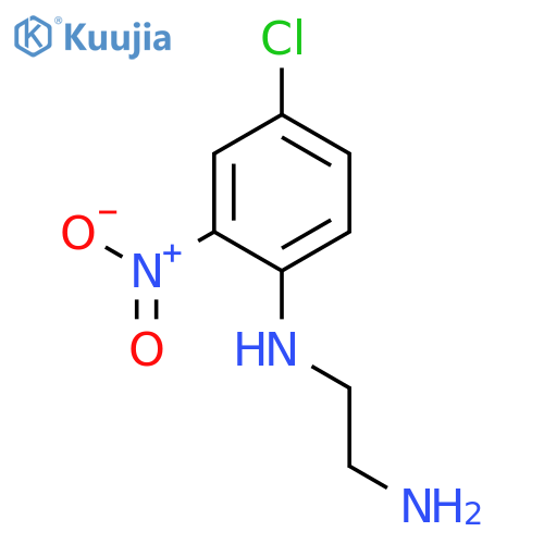N-(4-chloro-2-nitrophenyl)ethane-1,2-diamine structure