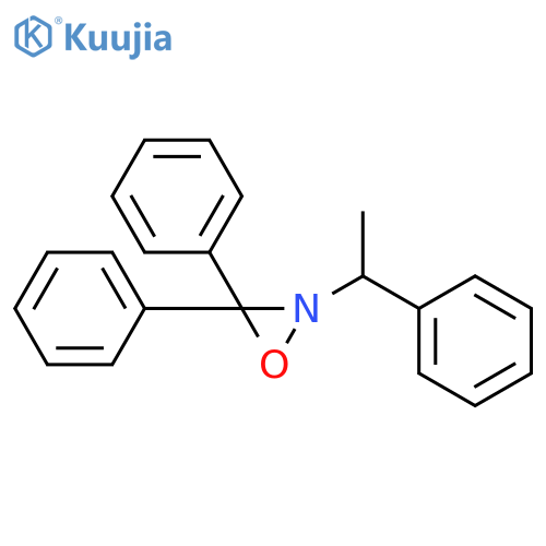 (-)-(2s)-2-[(r)-.α.-methylbenzyl]-3,3-diphenyloxaziridine structure