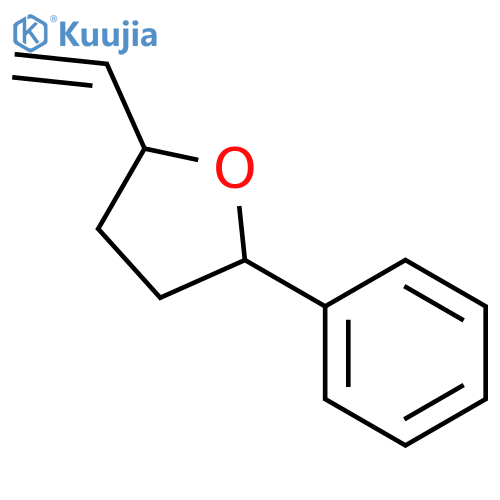 Furan, 2-ethenyltetrahydro-5-phenyl- structure