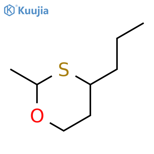 cis-2-Methyl-4-propyl-1,3-oxathiane structure