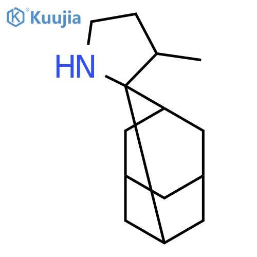 Spiro[pyrrolidine-2,2'-tricyclo[3.3.1.13,7]decane], 3-methyl- structure
