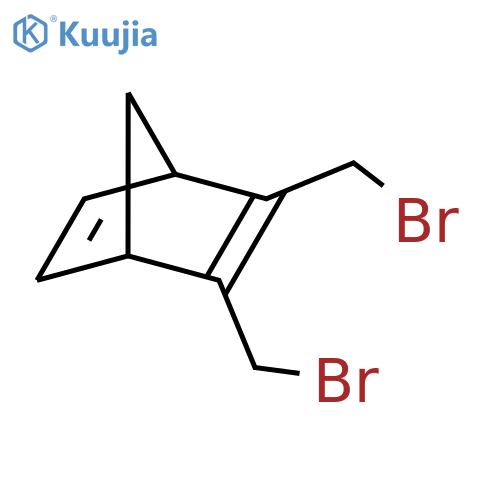 Bicyclo[2.2.1]hepta-2,5-diene, 2,3-bis(bromomethyl)- structure