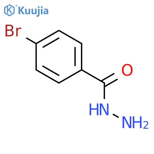 4-Bromobenzohydrazide structure