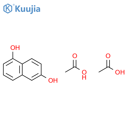 1,6-Naphthalenediol, diacetate structure