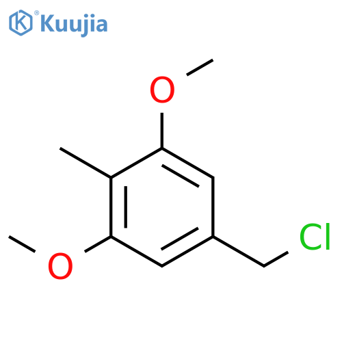 5-(chloromethyl)-1,3-dimethoxy-2-methylbenzene structure