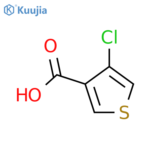 4-chlorothiophene-3-carboxylic acid structure