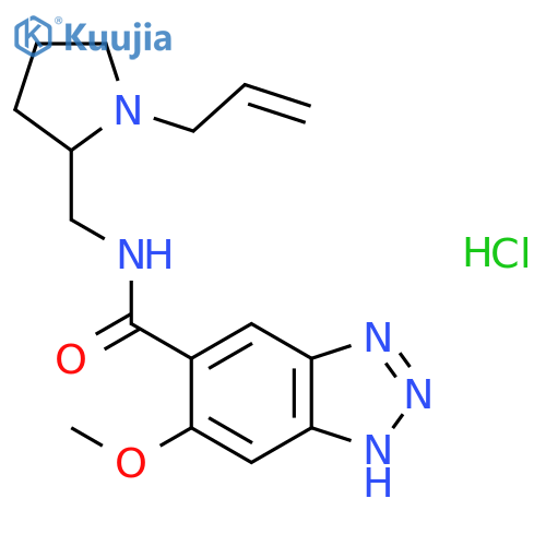 Alizapride hydrochloride structure