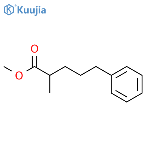 Methyl 2-methyl-5-phenylpentanoate structure