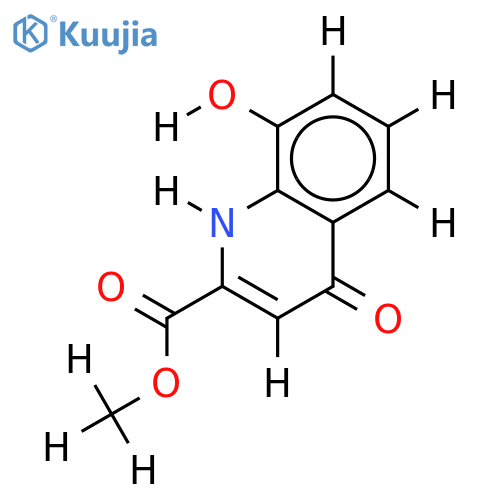 Methyl 4,8-dihydroxyquinoline-2-carboxylate structure
