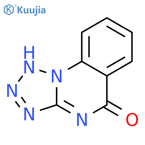 4H,5H-1,2,3,4tetrazolo1,5-aquinazolin-5-one structure