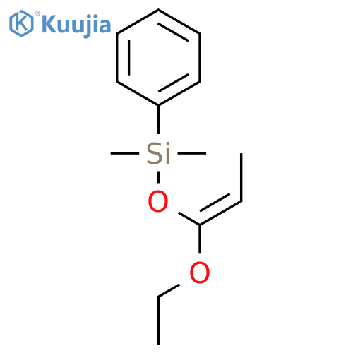 SILANE, [(1-ETHOXY-1-PROPENYL)OXY]DIMETHYLPHENYL- structure