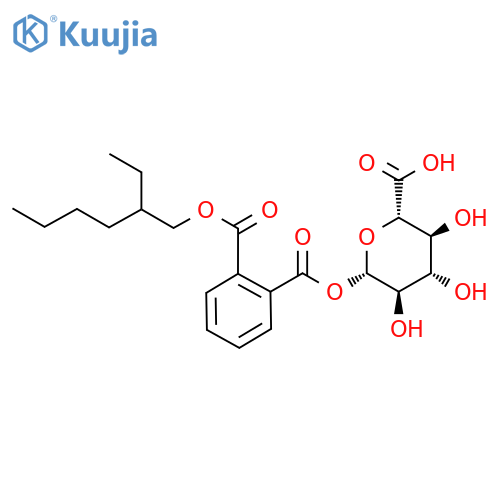 Mono-2-ethylhexyl Phthalate Glucuronide structure