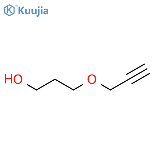 3-(2-propyn-1-yloxy)-1-propanol structure