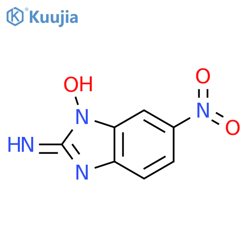 1H-Benzimidazol-2-amine,1-hydroxy-6-nitro-(9CI) structure