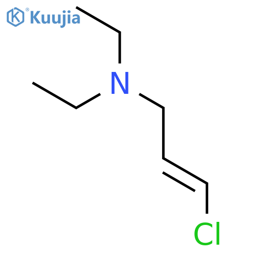 2-Propen-1-amine, 3-chloro-N,N-diethyl- structure