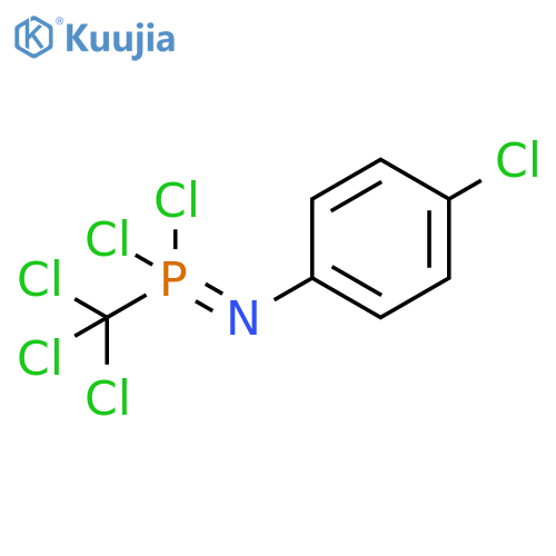 Phosphonimidic dichloride, N-(4-chlorophenyl)-P-(trichloromethyl)- structure