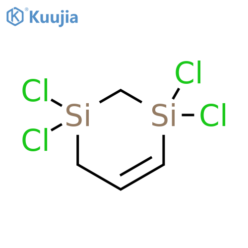 1,3-Disilacyclohex-4-ene, 1,1,3,3-tetrachloro- structure