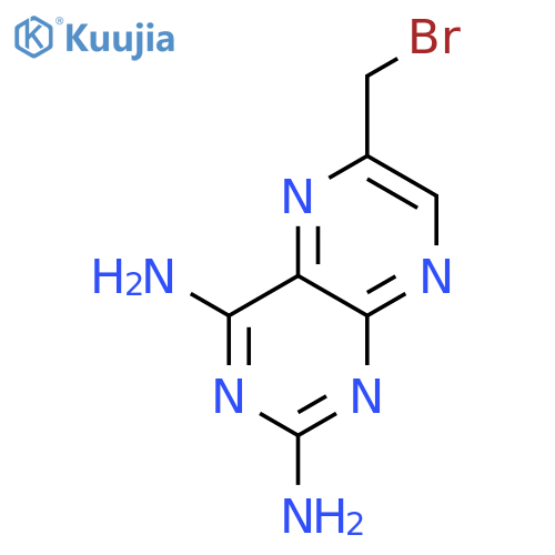 2-4-Pteridinediamine-6--bromomethyl-- structure