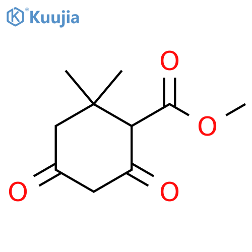Methyl 2,2-dimethyl-4,6-dioxocyclohexanecarboxylate structure