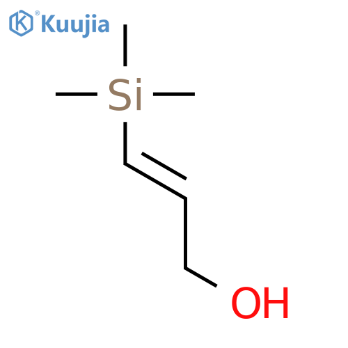 trans-3-(Trimethylsilyl)allyl alcohol structure