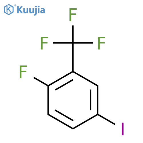 2-Fluoro-5-iodobenzotrifluoride structure