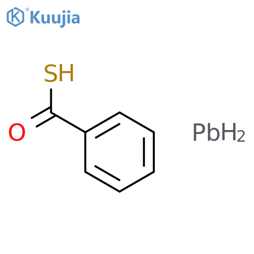 Benzenecarbothioicacid, lead(2+) salt (2:1) structure