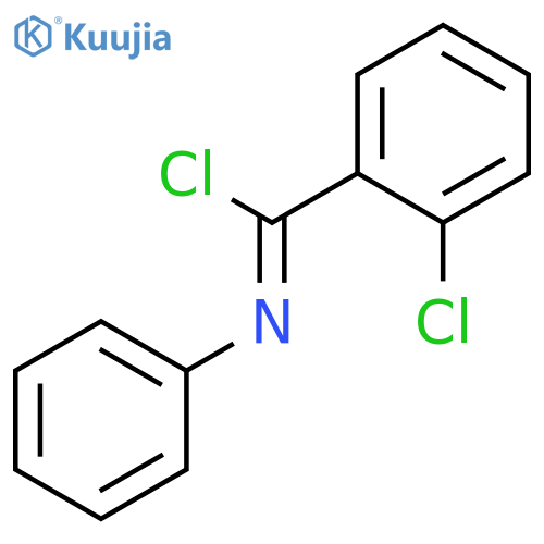 BENZENECARBOXIMIDOYL CHLORIDE, 2-CHLORO-N-PHENYL- structure