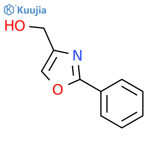 (2-phenyl-oxazol-4-yl)-methanol structure