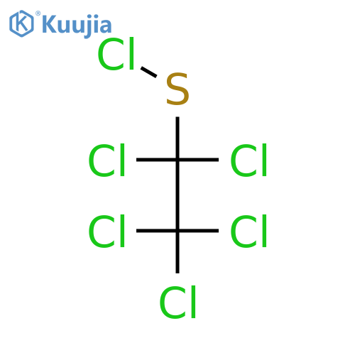 Ethanesulfenyl chloride, pentachloro- structure