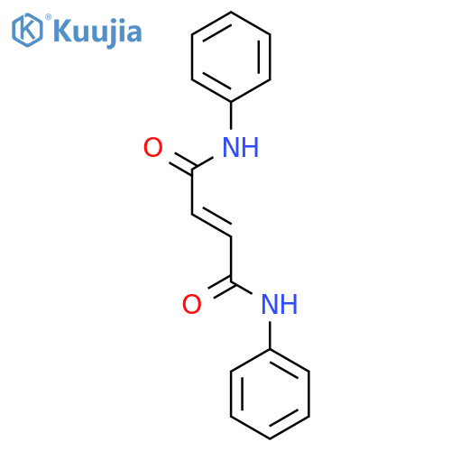 2-Butenediamide, N,N'-diphenyl-, (2Z)- structure