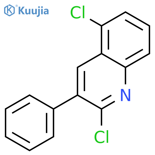 Quinoline, 2,5-dichloro-3-phenyl- structure