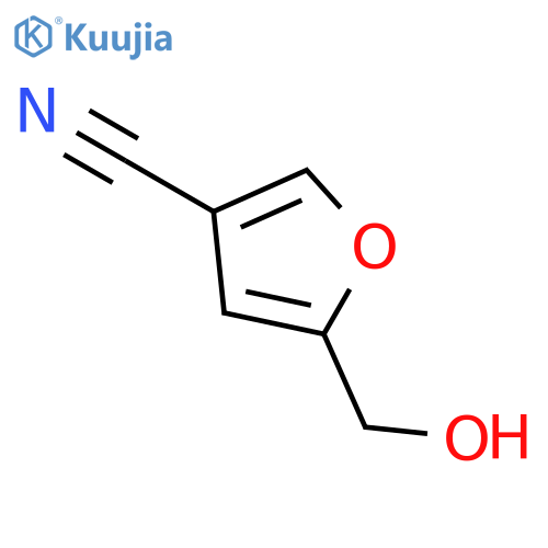 5-(hydroxymethyl)-3-Furancarbonitrile structure