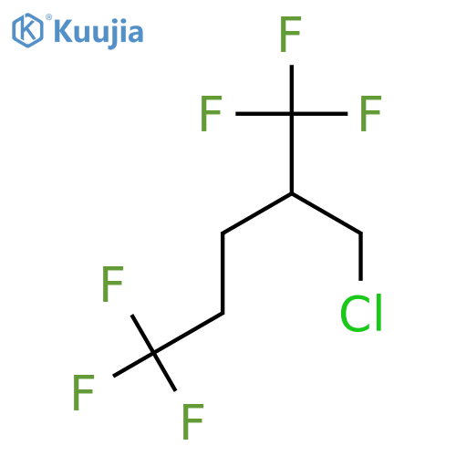 Pentane, 2-(chloromethyl)-1,1,1,5,5,5-hexafluoro- structure