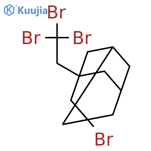 Tricyclo[3.3.1.13,7]decane, 1-bromo-3-(2,2,2-tribromoethyl)- structure